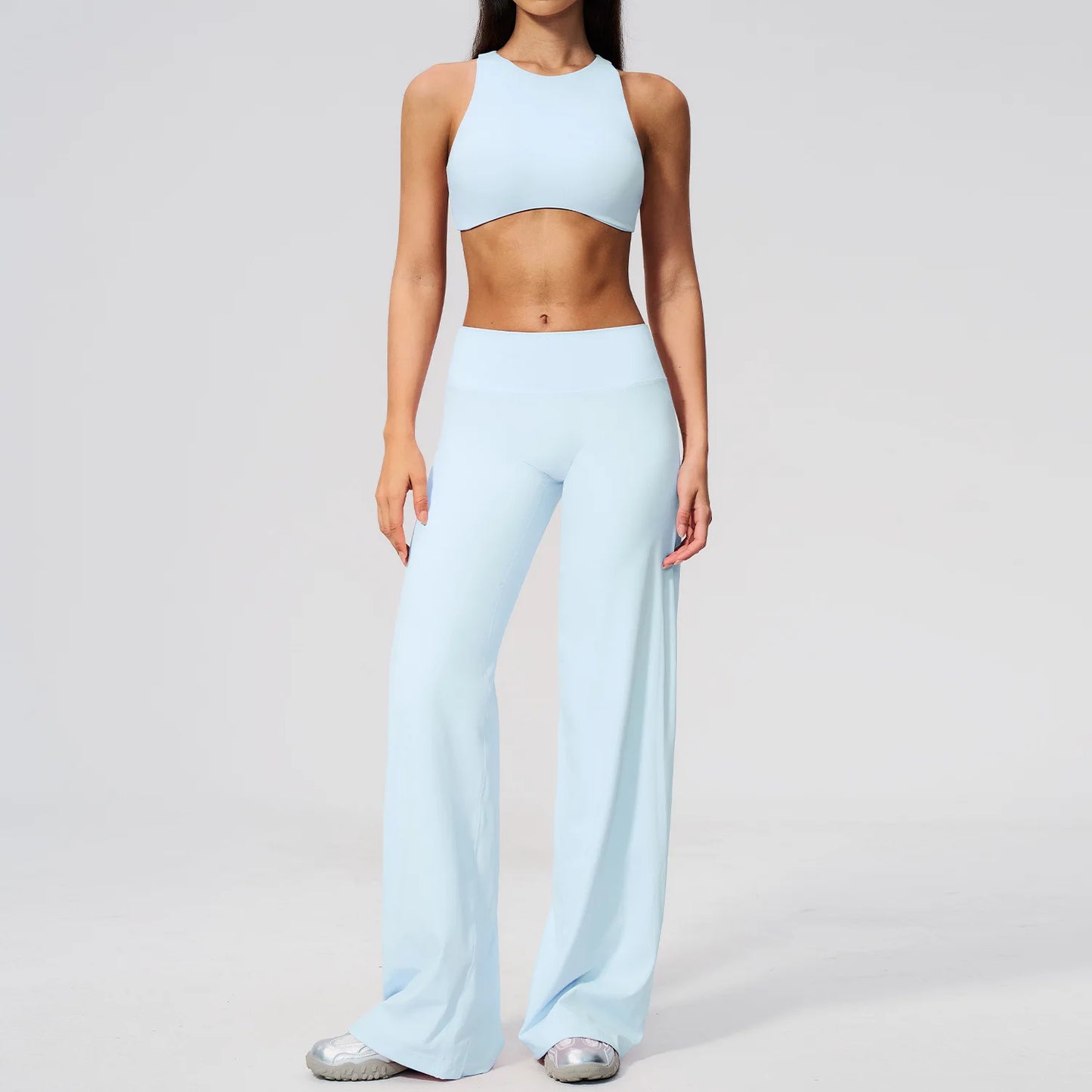 2PCS Yoga Suit Women Tracksuit Sports Outfits Gym Clothes Breathable Sports Bra Fitness Leggings Set Athletic Wear Yoga Clothing