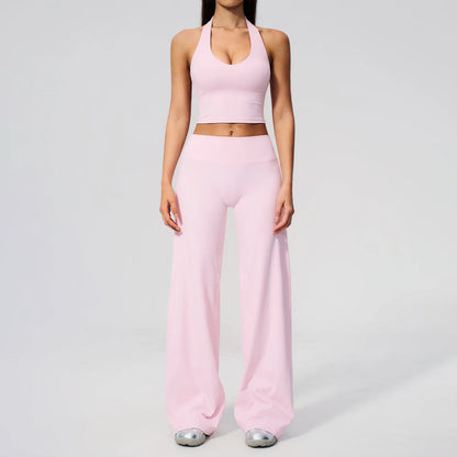 2PCS Yoga Suit Women Tracksuit Sports Outfits Gym Clothes Breathable Sports Bra Fitness Leggings Set Athletic Wear Yoga Clothing