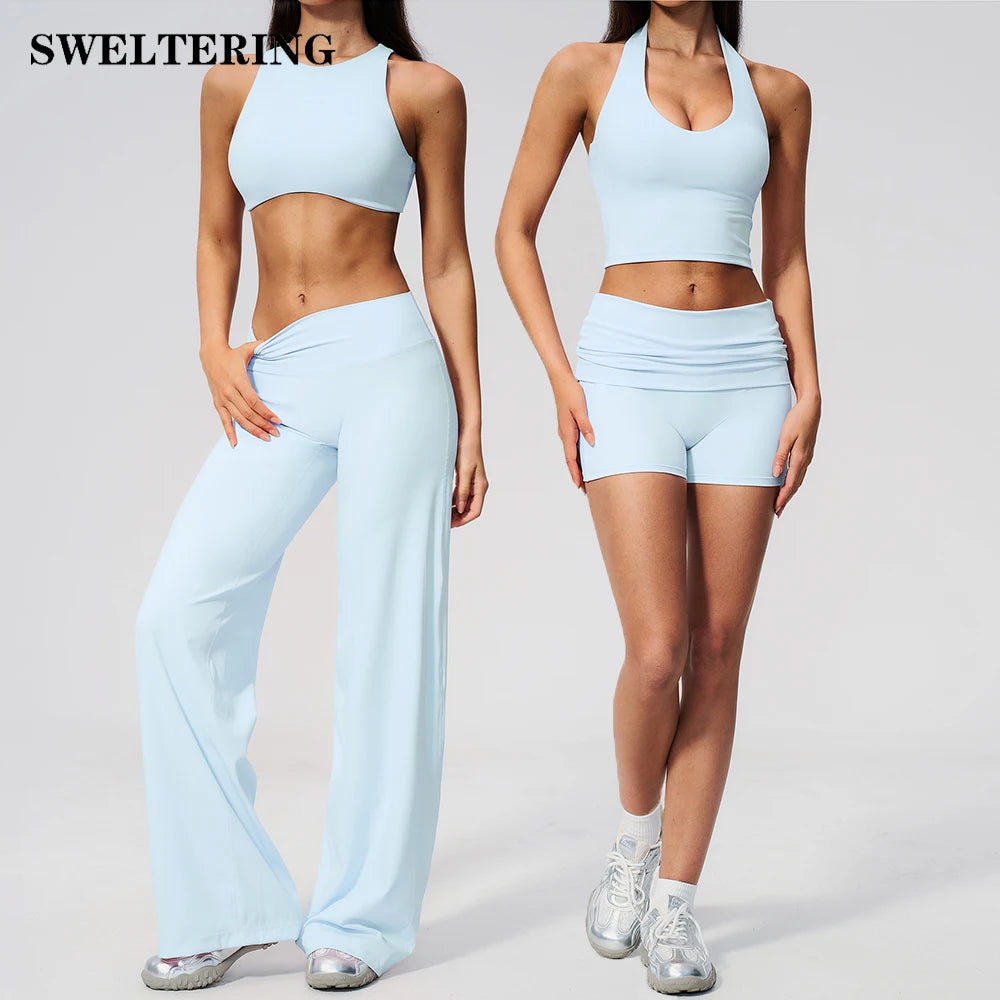 2PCS Yoga Suit Women Tracksuit Sports Outfits Gym Clothes Breathable Sports Bra Fitness Leggings Set Athletic Wear Yoga Clothing