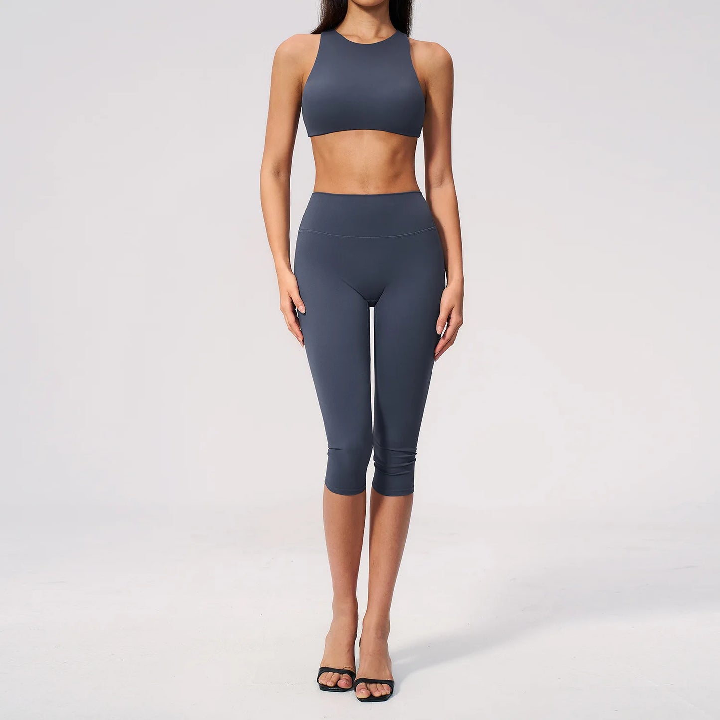 2PCS Yoga Suit Women Tracksuit Sports Outfits Gym Clothes Breathable Sports Bra Fitness Leggings Set Athletic Wear Yoga Clothing