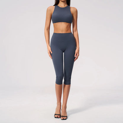 2PCS Yoga Suit Women Tracksuit Sports Outfits Gym Clothes Breathable Sports Bra Fitness Leggings Set Athletic Wear Yoga Clothing