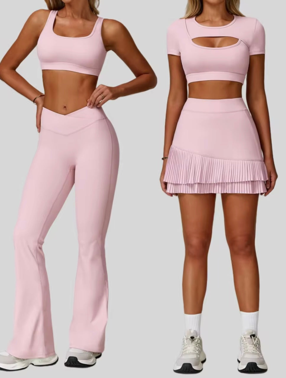 Conjunto de chándal de yoga para mujer, transpirable, de alta calidad