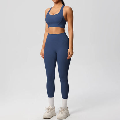 2 Pieces Sportswear Yoga Set Gym Sports Bra Leggings Clothes Sportswear Yoga Suits For Women Fitness Set Tracksuit