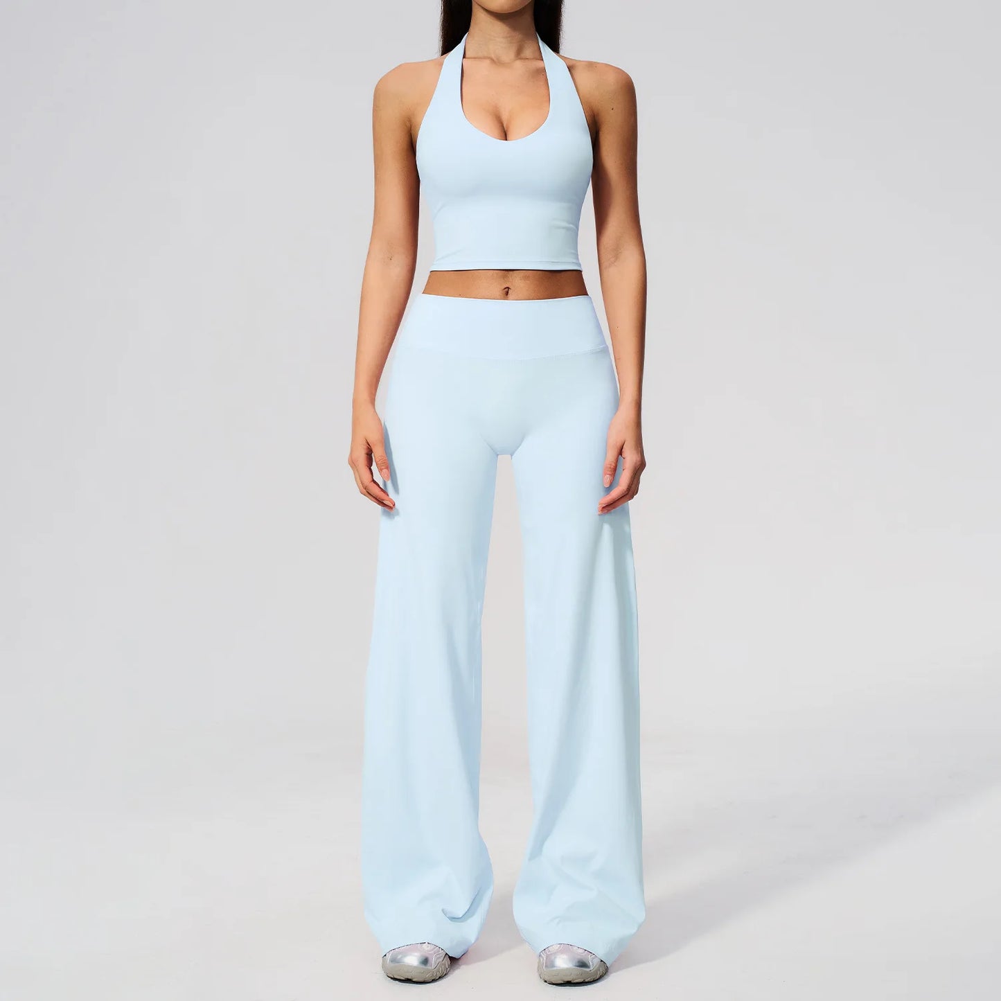 2PCS Yoga Suit Women Tracksuit Sports Outfits Gym Clothes Breathable Sports Bra Fitness Leggings Set Athletic Wear Yoga Clothing